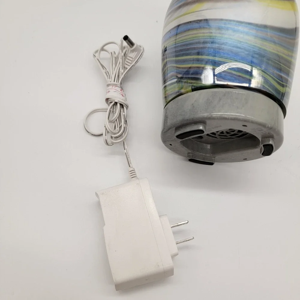 Essential Oil Diffuser Artisan Seaglass Aromatherapy Vaporizer Ultrasonic Cool
